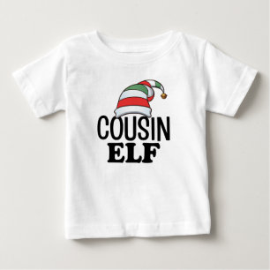 Pour Bébé T-shirt assorti de Noël drôle de chemise d'Elf d