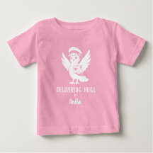 T-shirt avec texte de mascotte Penny Post Livrant 
