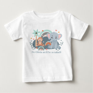 Pour Bébé T-shirt avec une jolie illustration