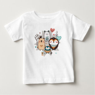 Pour Bébé T-shirt avec une jolie illustration