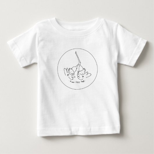 Pour Bébé t-shirt baby baseball (Devant)