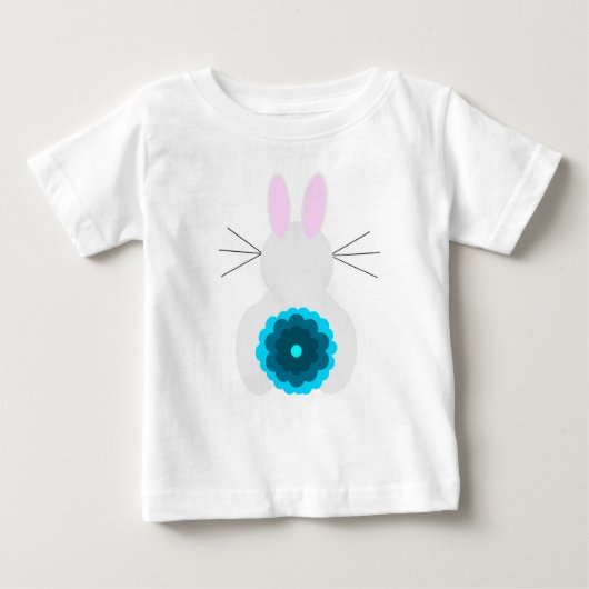 Pour Bébé T-shirt Baby Bunny de Pâques (Devant)