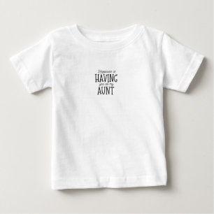 Pour Bébé T-Shirt Baby - Happiness Is Htuuryou As My Aunt