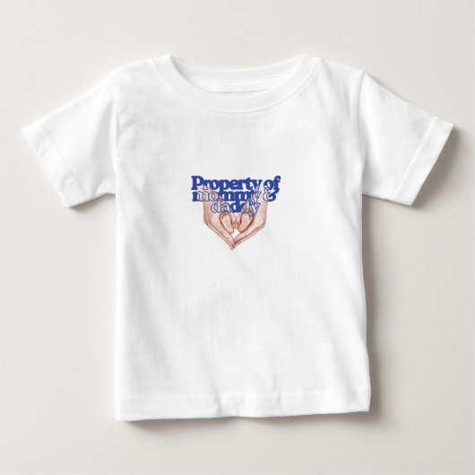 Pour Bébé T-shirt Baby Jersey (Devant)