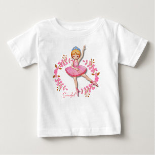 Pour Bébé T-shirt Ballerina Golden Blonde gracieux