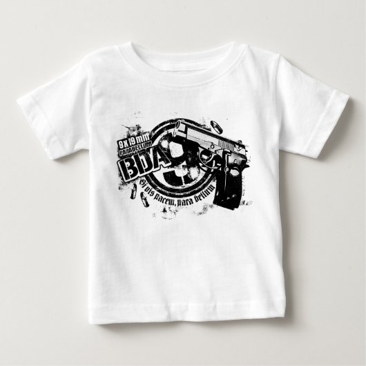 Pour Bébé T-shirt BDA 9 Baby Romper (Devant)