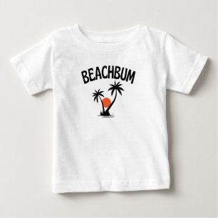 Pour Bébé T-Shirt Beachbum Été de Plage