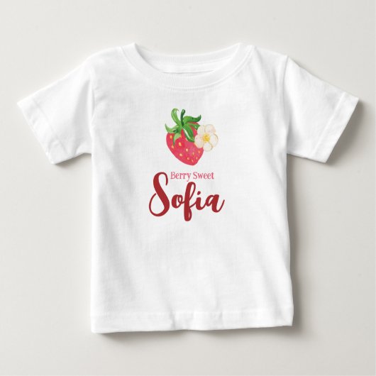 Pour Bébé T-shirt Berry Sweet (Devant)