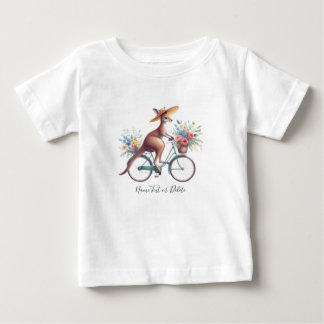 Pour Bébé T-Shirt Bicyclette Kangourou Bicyclette