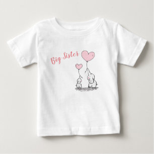 Pour Bébé T-shirt Big Sister Baby