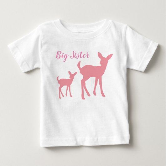 Pour Bébé T-shirt Big Sister Baby (Devant)