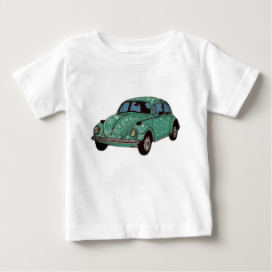 Pour Bébé T-Shirt Blue Car Fine Jersey