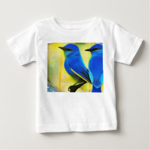 Pour Bébé T-shirt Bluebird de bonheur