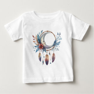 Pour Bébé T-shirt Boho Moon Baby