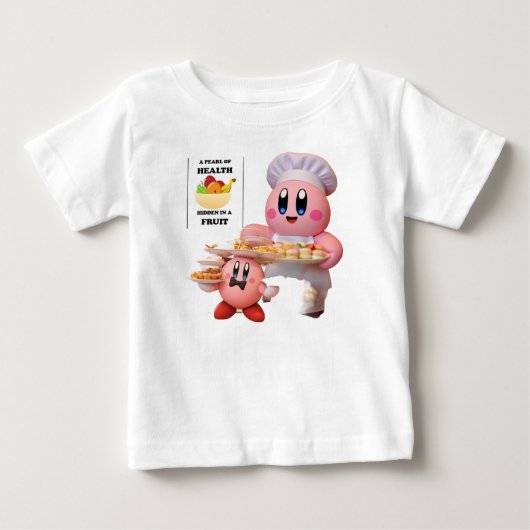 Pour Bébé T-Shirt Bon Matin Sain (Devant)
