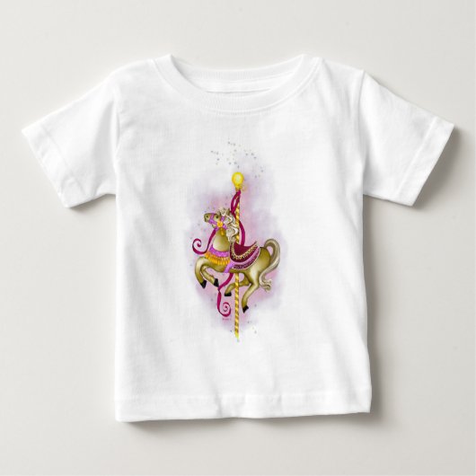 Pour Bébé T-shirt Carousel Childs (Devant)