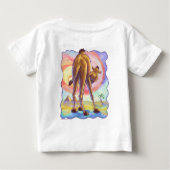 Pour Bébé T-shirt chameau (Dos)