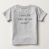 Pour Bébé T-shirt chat (Dos)