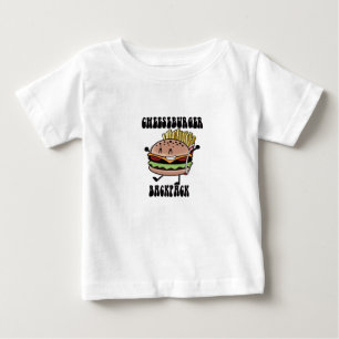 Pour Bébé T-shirt Cheeseburger Backpack