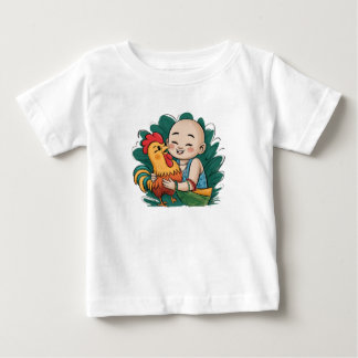 Pour Bébé T-Shirt | Chloe Baby Câline le Coq