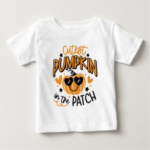 Pour Bébé T-shirt Citrouille personnalisé
