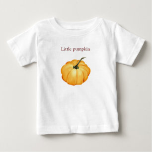 Pour Bébé T-shirt citrouille petite aquarelle