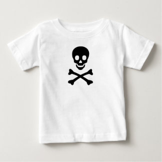 Pour Bébé T-shirt crâne et croisés