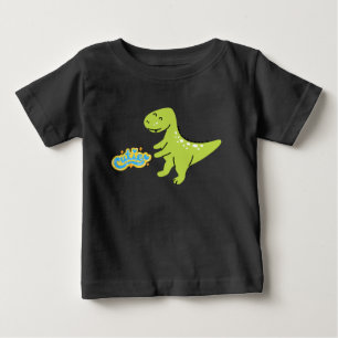 Pour Bébé T-shirt Cutie Dinosaur Baby