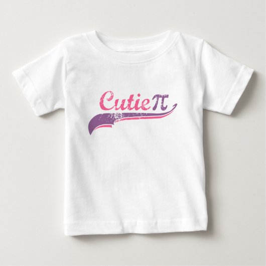 Pour Bébé T-shirt Cutie Pi (Devant)