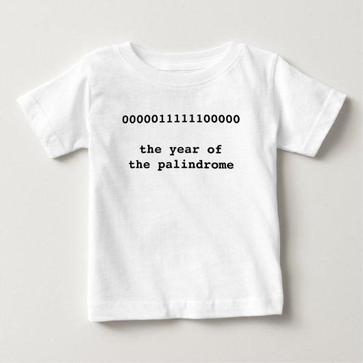 Pour Bébé T-shirt de 2016 binaires (Devant)