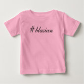 Pour Bébé T-shirt de Blasian (Devant)