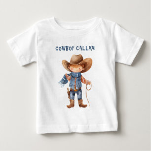 Pour Bébé T-shirt de fête d'anniversaire Country Western