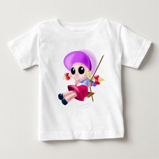 Pour Bébé T-Shirt de fille à balancer cadeau (Devant)