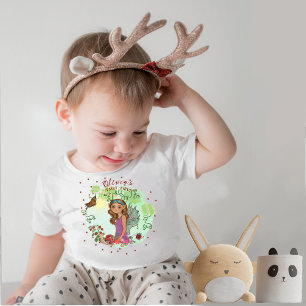 Pour Bébé T-shirt de fille d'anniversaire avec conte de fées