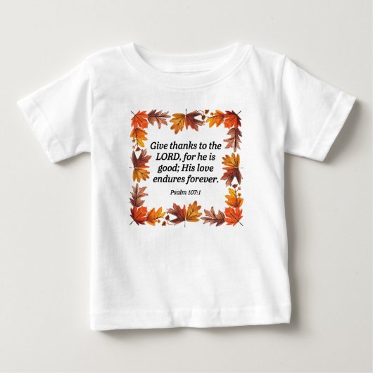 Pour Bébé T-Shirt de grâce et de grâce (Devant)
