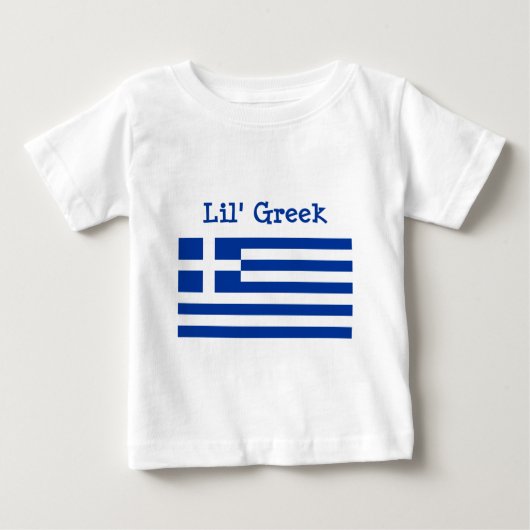 Pour Bébé T-shirt de Grec de Lil (Devant)