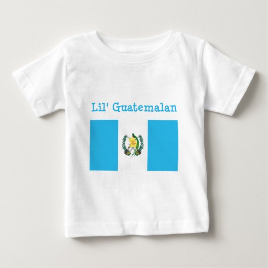 Pour Bébé T-shirt de Guatémaltèque de Lil (Devant)