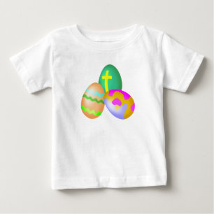Pour Bébé t-shirt de la bénédiction des oeufs de Pâques