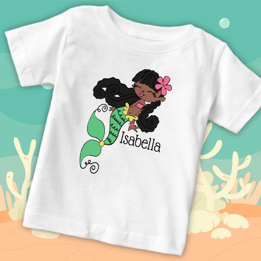 Pour Bébé T-shirt de la sirène