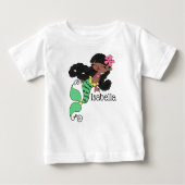 Pour Bébé T-shirt de la sirène (Devant)