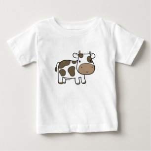 Pour Bébé T-shirt de l'amoureux de la vache et du chien