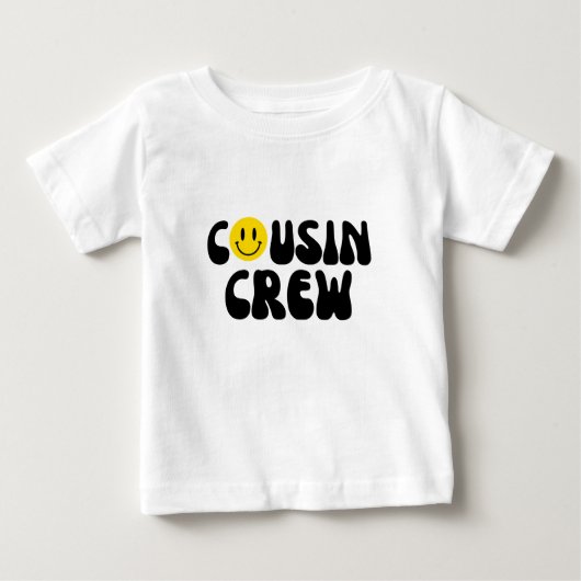 Pour Bébé T-shirt de l'équipe de couture, vacances au cousin (Devant)
