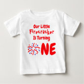 Pour Bébé T-shirt de Little Firecracker (Devant)
