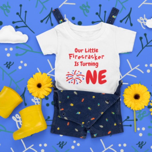 Pour Bébé T-shirt de Little Firecracker