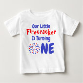 Pour Bébé T-shirt de Little Firecracker (Devant)