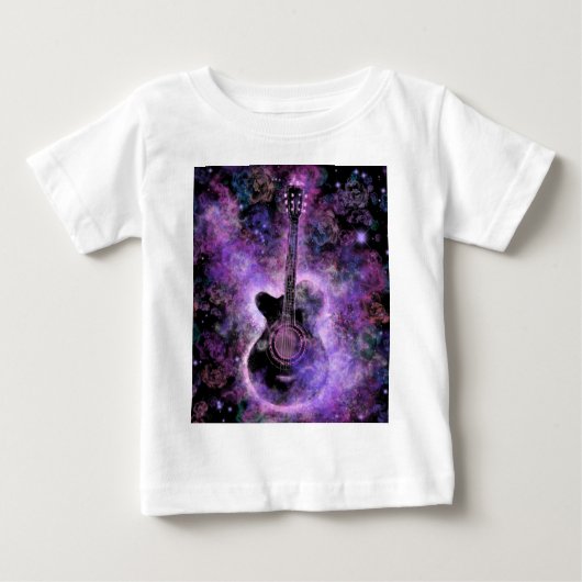 Pour Bébé T-shirt de musique de guitare (Devant)