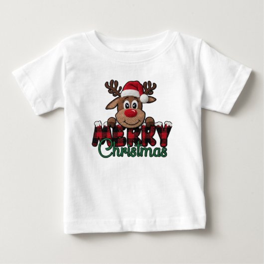 Pour Bébé T-Shirt de Noël (Devant)