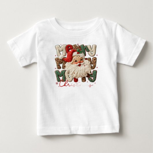 Pour Bébé T-Shirt de Noël (Devant)