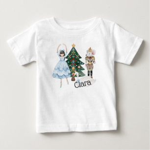 Pour Bébé T-shirt de Noël Nutcracker avec Clara