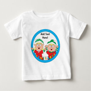 Pour Bébé T-Shirt de Noël Personnalisez